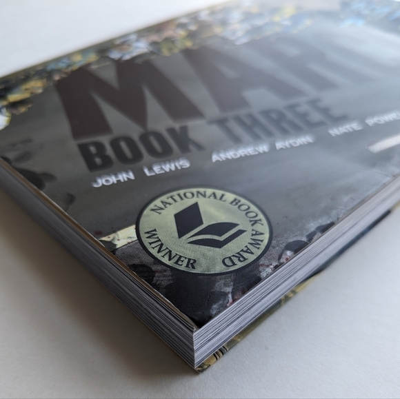 March: Book Three Civil Rights Mvmnt Graphic Novel by John Lewis and Nate Powell - Picture 6 of 10